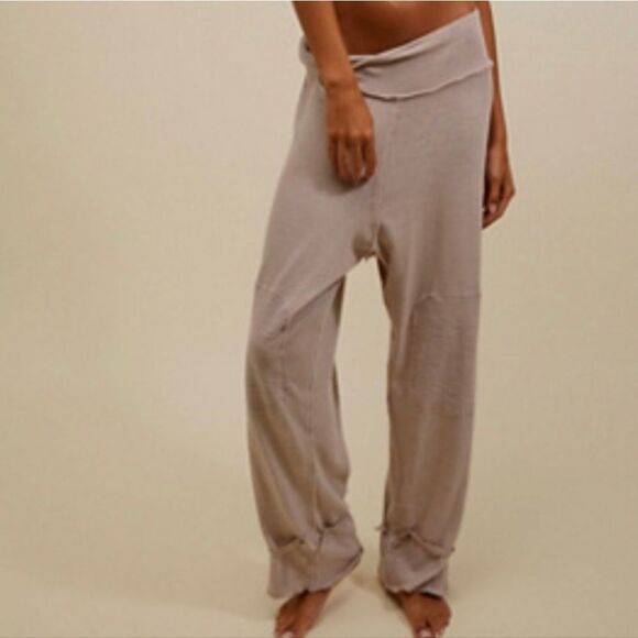 Free People Pants - Free People Organic cotton slouchy lounge pants size XL